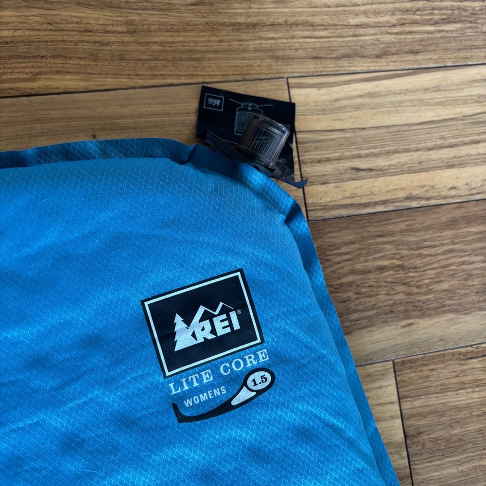 REI Lite-Core 1.5 Womens Self-Inflating Sleeping Pad Regular Blue PS10.5684